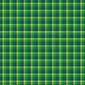 Veggie tartan plaid, medium