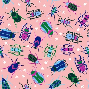 Bright Beetles, Pink