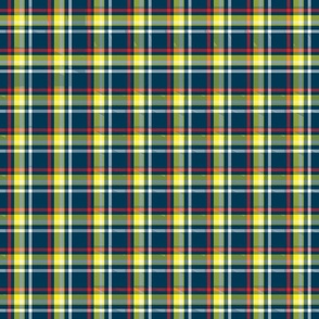 Corn Tartan Plaid, large