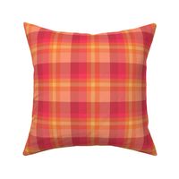 Cherry Tomato Tartan Plaid, medium