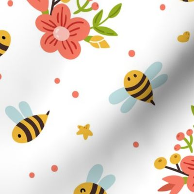  Bee, Honey Bee, Bumble Bee, Bee Fabric, Honey Bee Fabric, Bee Design, Humble Bee, Bee Keeper, Cute Bee, Flowers