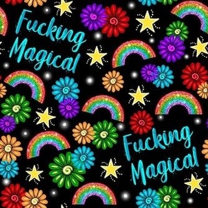 Large Scale Fucking Magical Rainbows and Flowers 