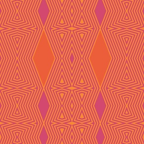 tribal_geometric_magenta_orange