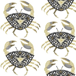 Crab – Black & Gold