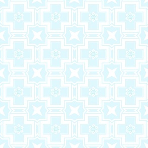 baroque ceiling (pale blue)