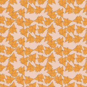 FALL 2021 CONTINUOUS LINES TRIANGLES TURMERIC