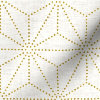 Shibori Stars Gold Texture