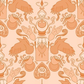 Ill Omen Damask Coral