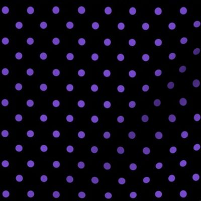 polka dot - Purple und Black