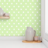 Polka dot - Lime Light