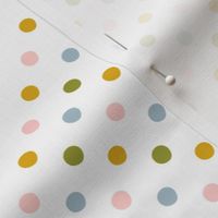 Pastel Polka Dots -small