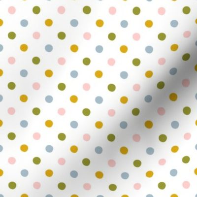 Pastel Polka Dots -small