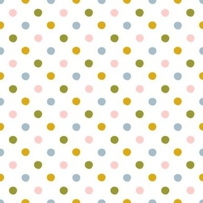 Pastel Polka Dots -small