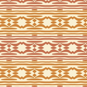 Tribal Lines - Horizontal 2 tone