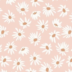 daisy party in blush pink