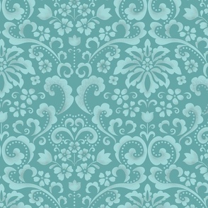 159 Damask Teal