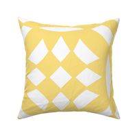 Circular Checkerboards in yellow and white
