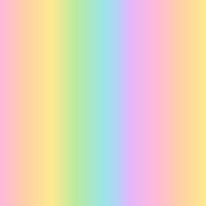 Vertical Pastel Rainbow Gradient (Large Scale)