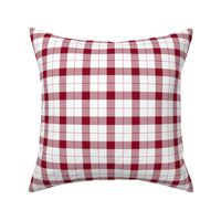 Small Red Holiday Plaid