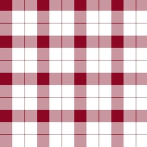 Small Red Holiday Plaid