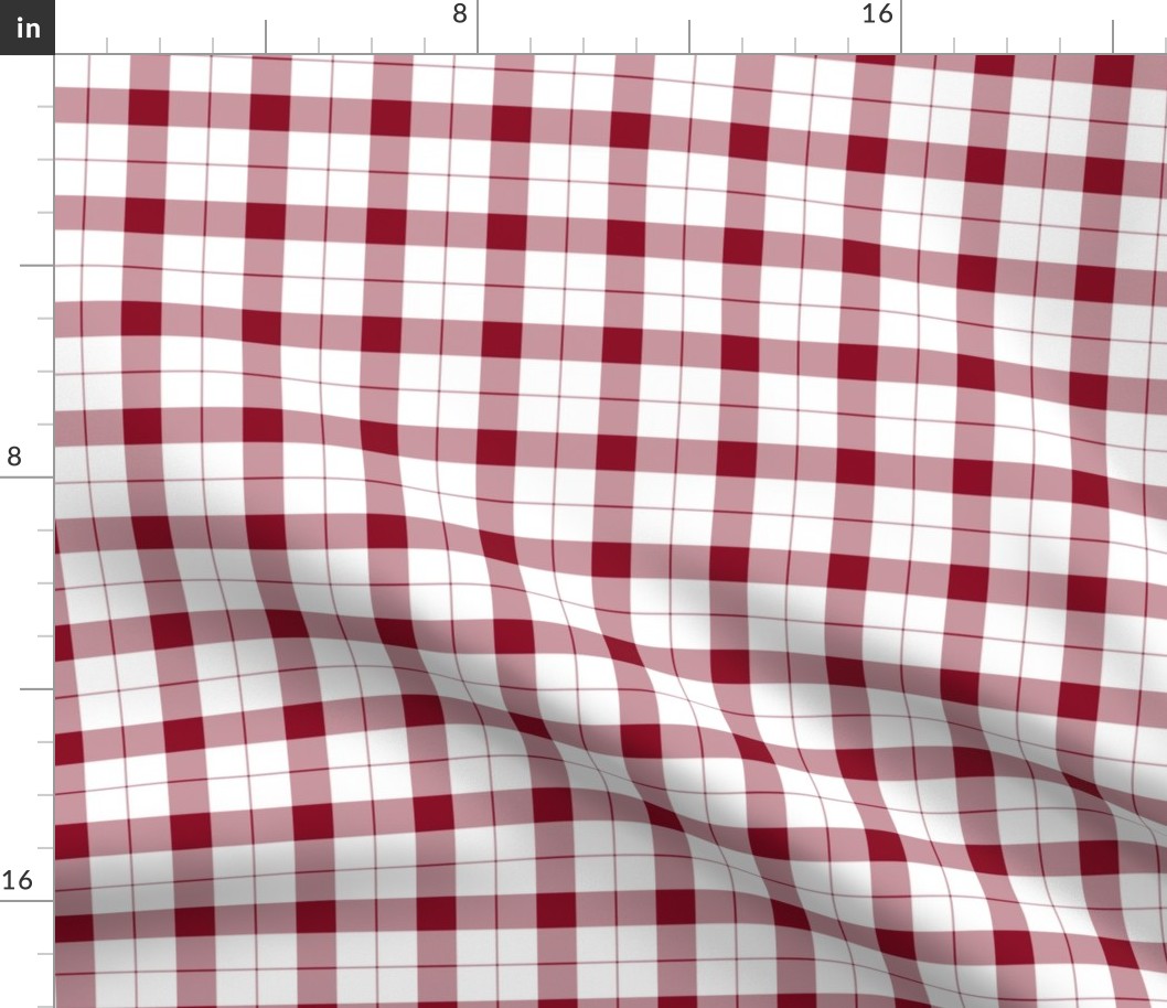 Small Red Holiday Plaid