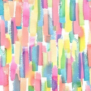 Watercolour Brushstrokes - pastel party