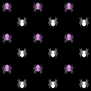 Spiders! - doubha, lilac, und white