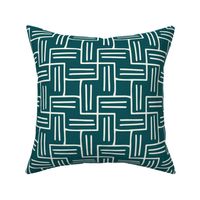 Chart A Course - Geometric Teal Large Scale