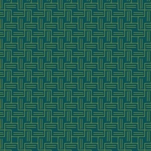 Chart A Course - Geometric Teal Green Small Scale