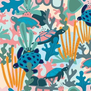 Cora Swift in multicolor - medium  ©designsbyroochita - under the sea
