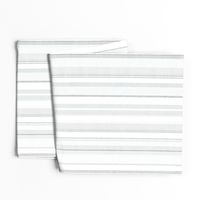 Soft Haze Stripes Medium Gray on White 150L