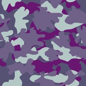 Military blue purple shades