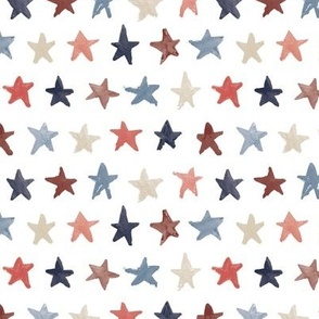 Painted Stars - Patriotic - Reduced Scale