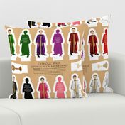 Liturgical Calendar priest colors dolls cut and sew