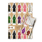 Liturgical Calendar priest colors dolls cut and sew