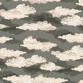 Clouds {Gold/Smoke} medium