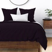 Pin stripe - black und plum