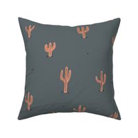 Saguaro (gray and pink)