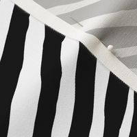 Dramatic stripes - black - not in repeat!