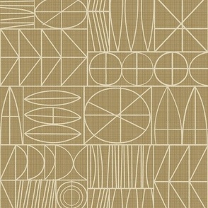 Eclectic Lines Taupe