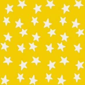 Stars - Gold & Linen