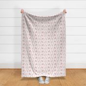 Small-Scale Pale Millennial Pink Alien Abduction Toile de Jouy