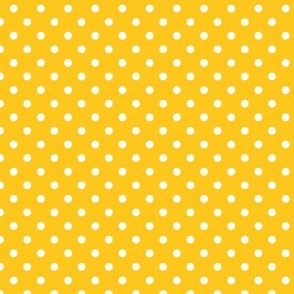 summer yellow polkadots