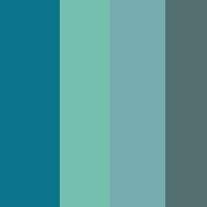 Huge Stripe: Cyan