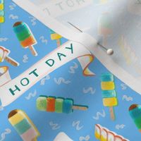 Hot day ice pops