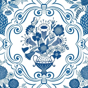 Delft Blue tiles // medium scale