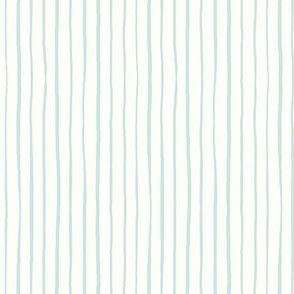 coastal vacation thin minty stripes