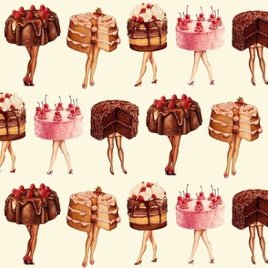 Cake Pin-ups - 5.5"