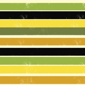 Simple stripes - yellow, green and black