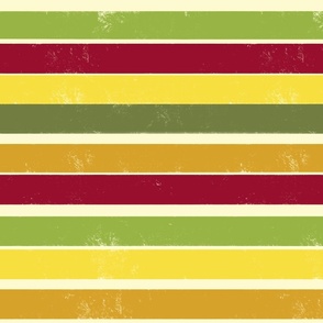 Simple stripes - yellow, green and red